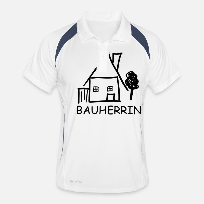 bauherrin Männer Polo atmungsaktiv