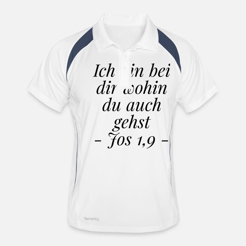 Bei dir Männer Polo atmungsaktiv