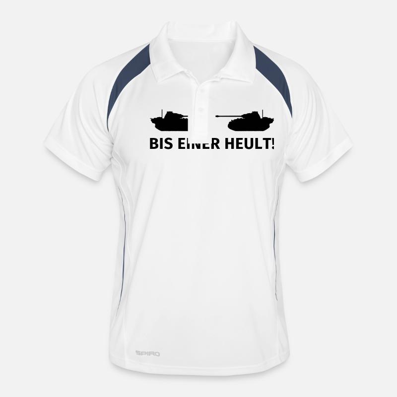 Bis einer heult Männer Polo atmungsaktiv