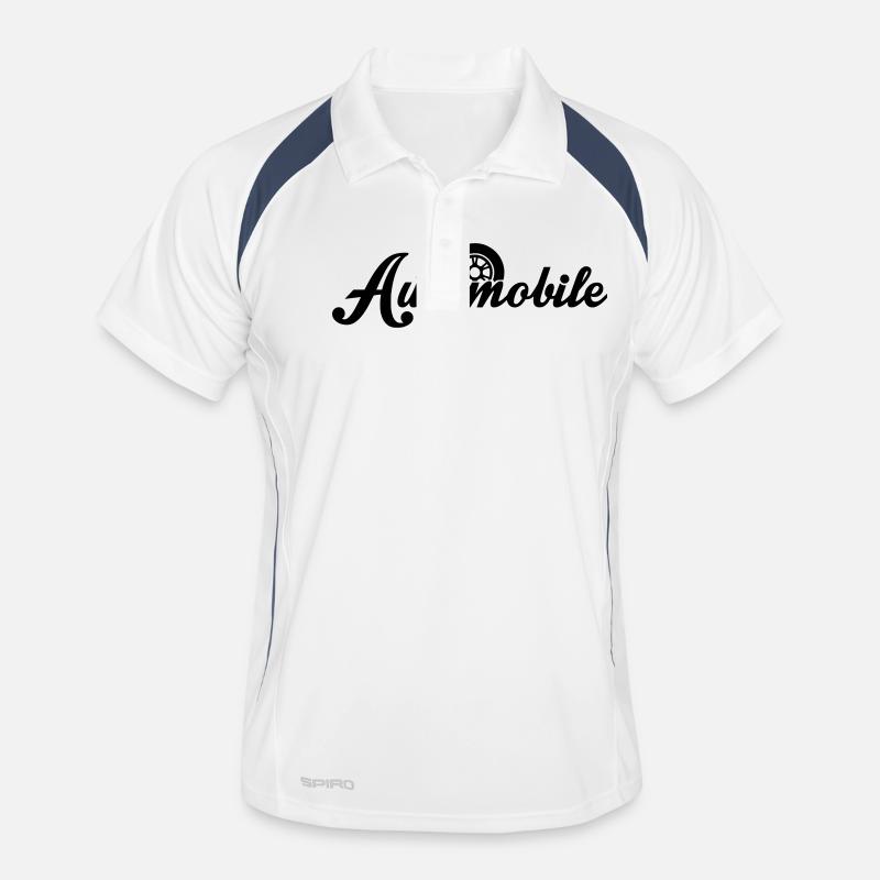 automobile Men's Polo breathable