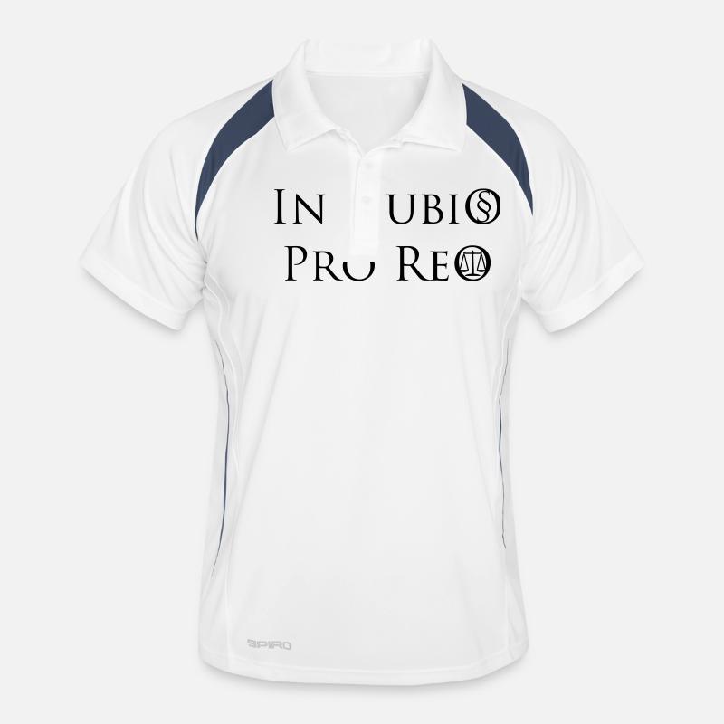 In Dubio pro Reo Männer Polo atmungsaktiv