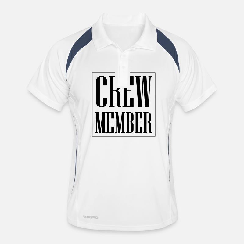 Crew Member Men's Polo breathable