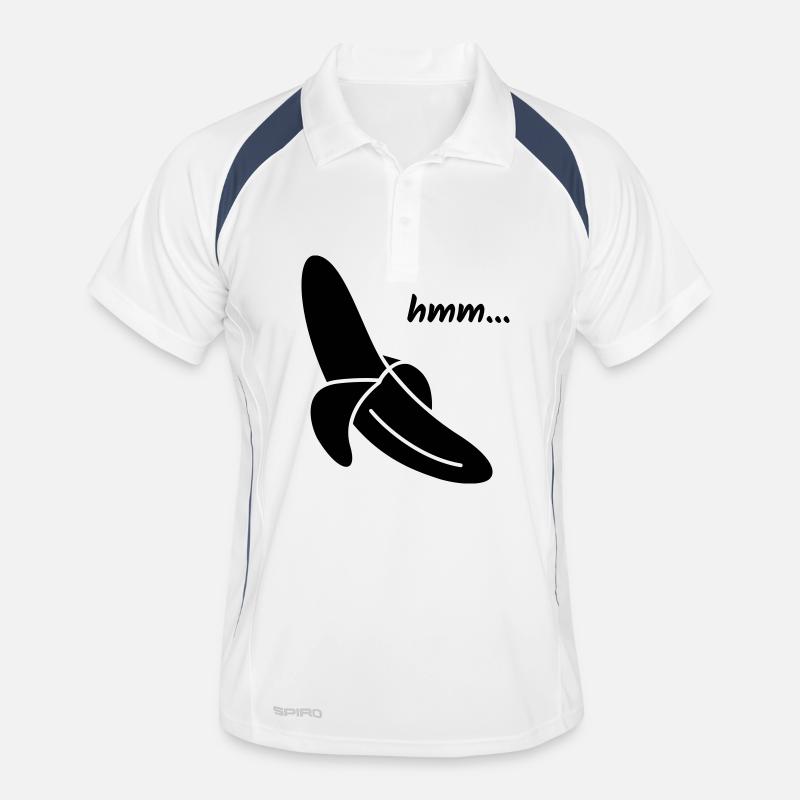 Hmm Yummy Banana Gift Men's Polo breathable