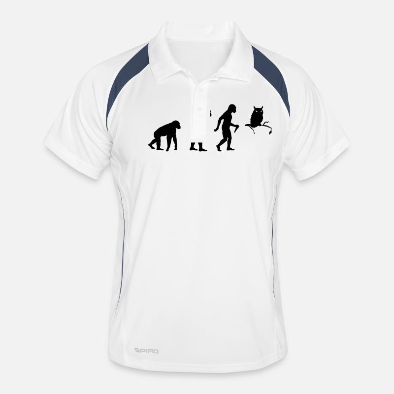 Owl Evolution Männer Polo atmungsaktiv