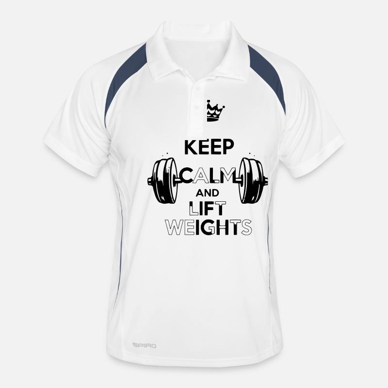 Keep Calm Men's Polo breathable