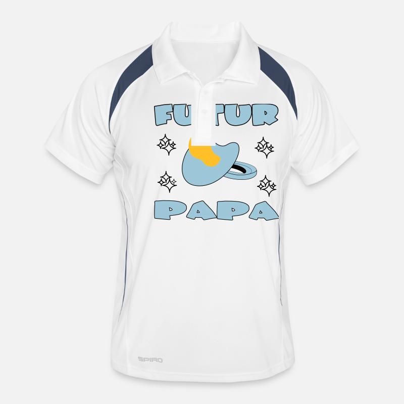 FUTUR PAPA Polo respirant Homme