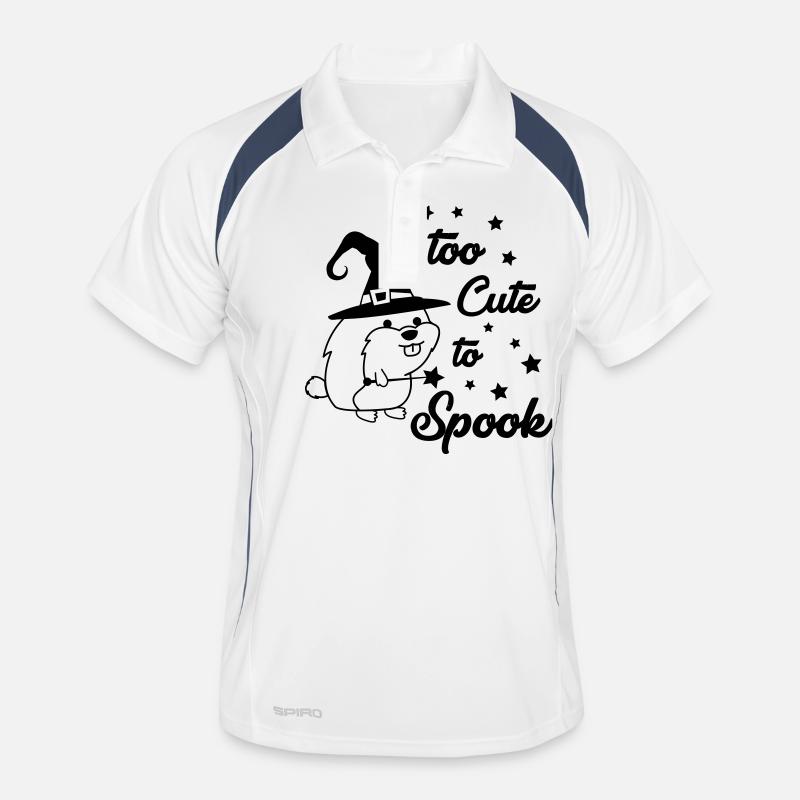 Trop mignon pour effrayer 1 Polo respirant Homme