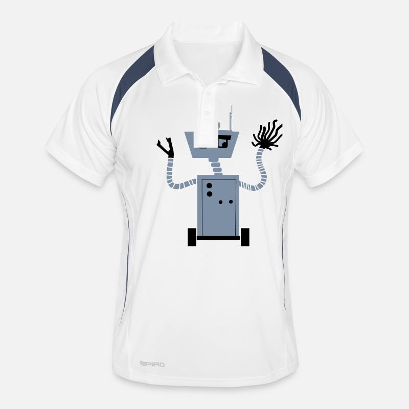 Roboter Männer Polo atmungsaktiv