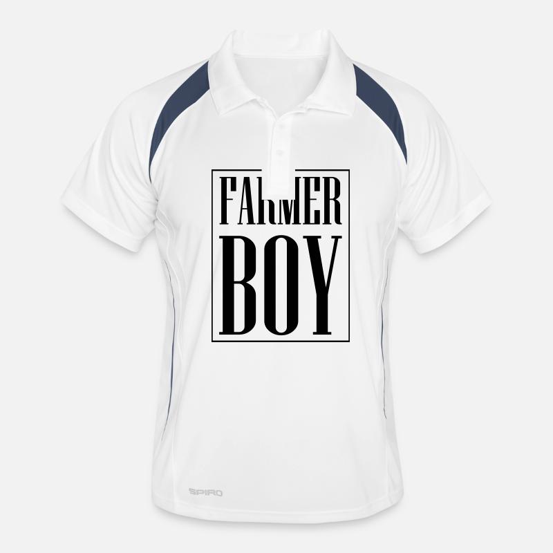 Farmer Junge Männer Polo atmungsaktiv
