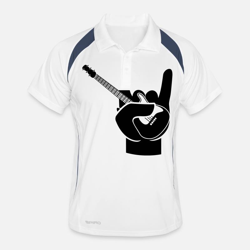 Lets rock Männer Polo atmungsaktiv