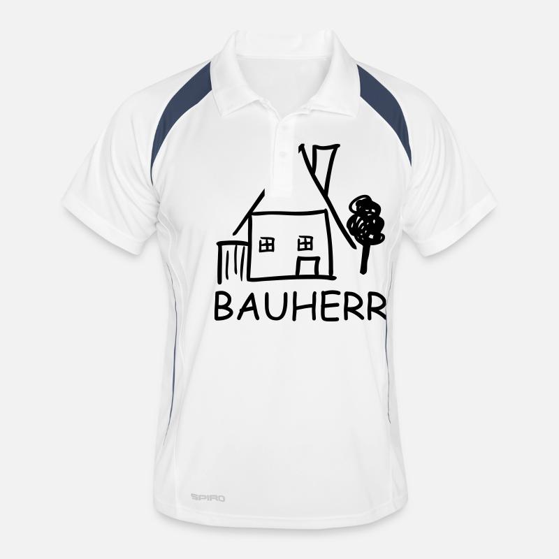 bauherr Männer Polo atmungsaktiv