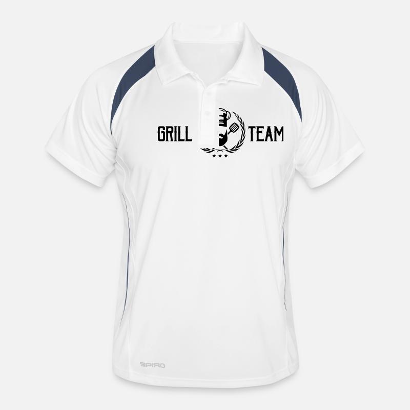 grill team Männer Polo atmungsaktiv