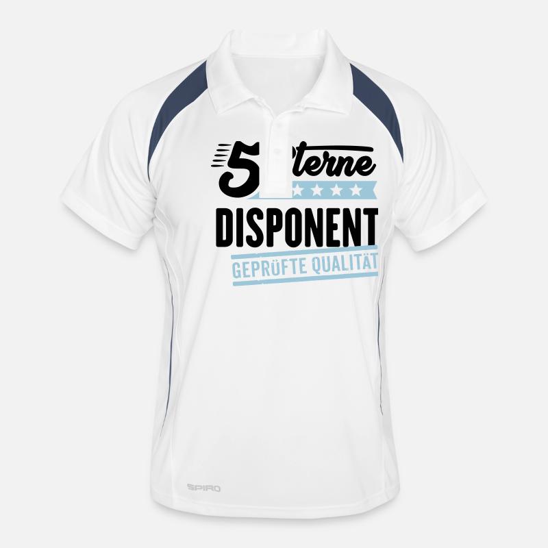5Sterne Disponent Männer Polo atmungsaktiv