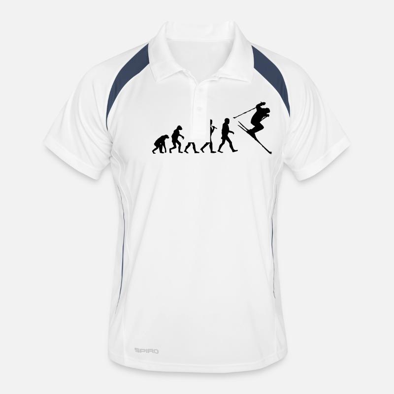 ski - skiing Men's Polo breathable
