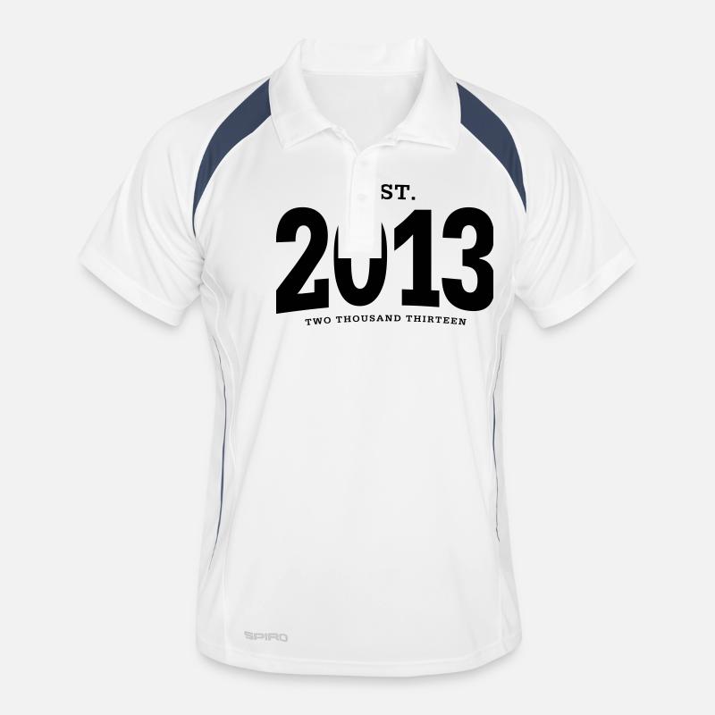 EST. 2013 Two Thousand Thirteen Men's Polo breathable