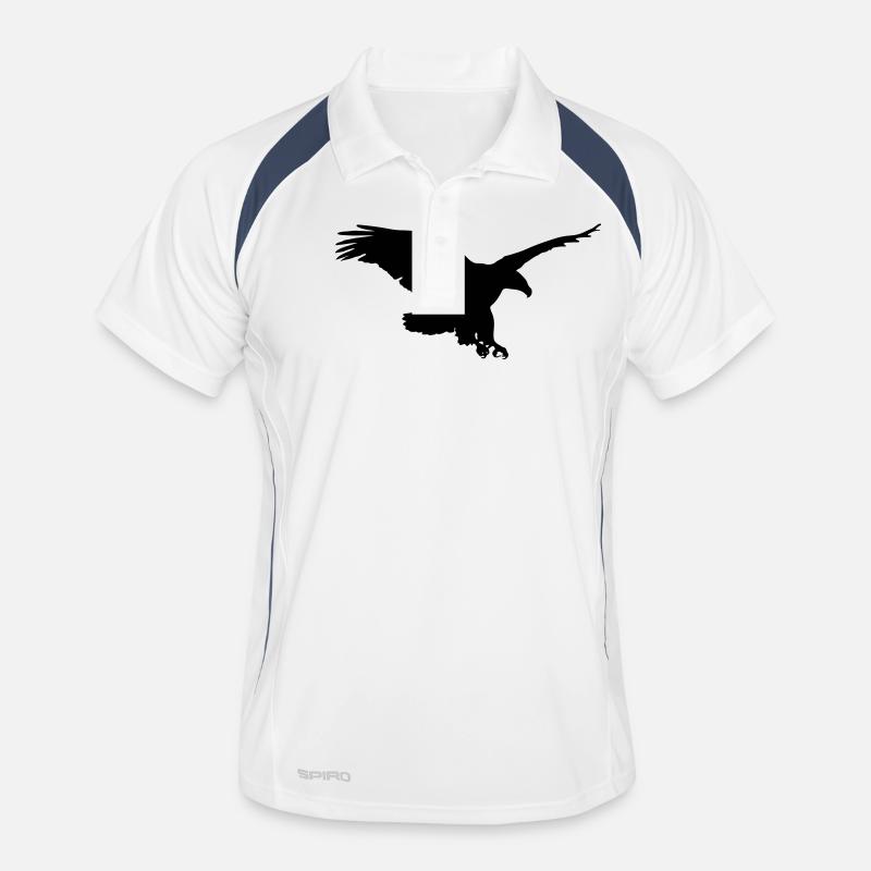 Adler - Eagle Männer Polo atmungsaktiv