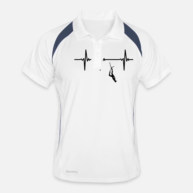 Heartbeat apnea Men's Polo breathable