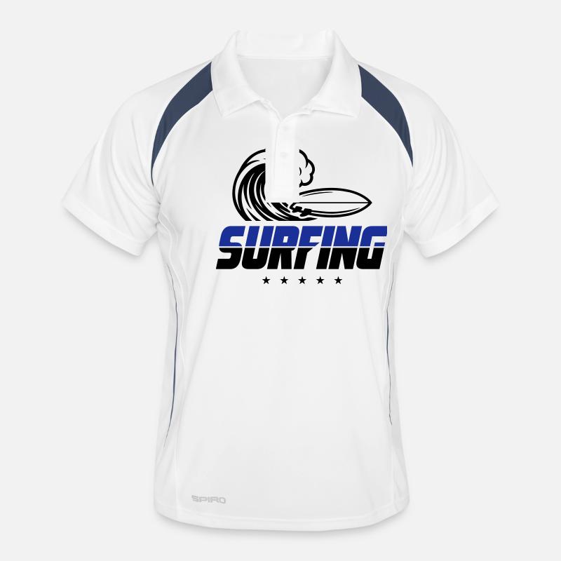 Surfing Surfboard Men's Polo breathable