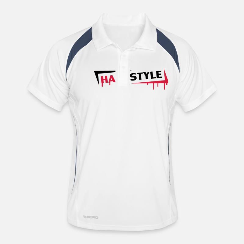 Hardstyle Graffiti Men's Polo breathable