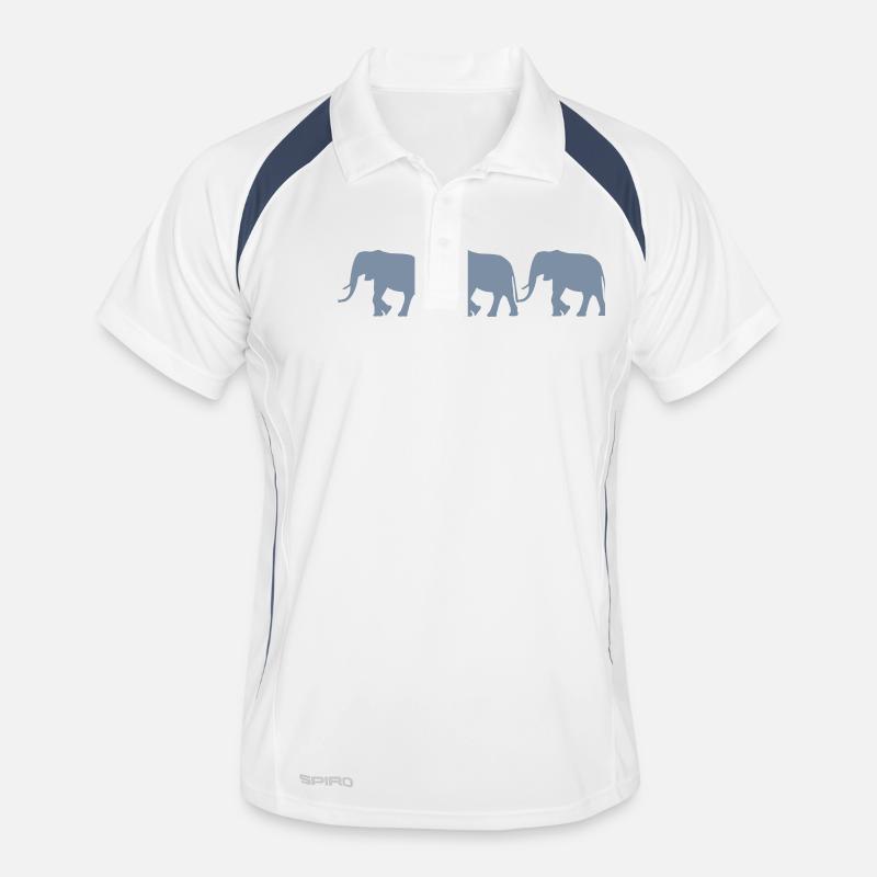 Elephants Men's Polo breathable