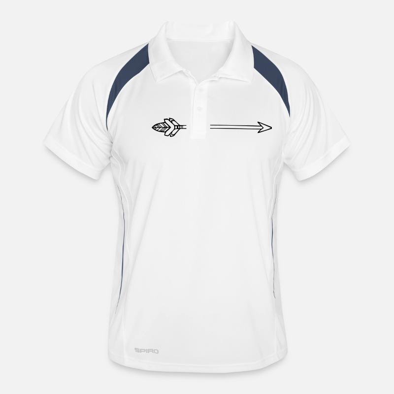 flèche Polo respirant Homme