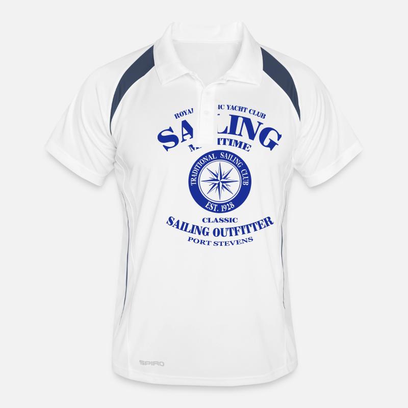 Maritime Sailing Polo respirant Homme