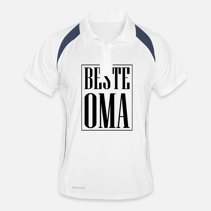 Beste Oma Männer Polo atmungsaktiv