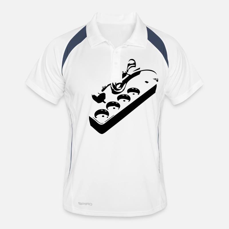 Steckdose Männer Polo atmungsaktiv