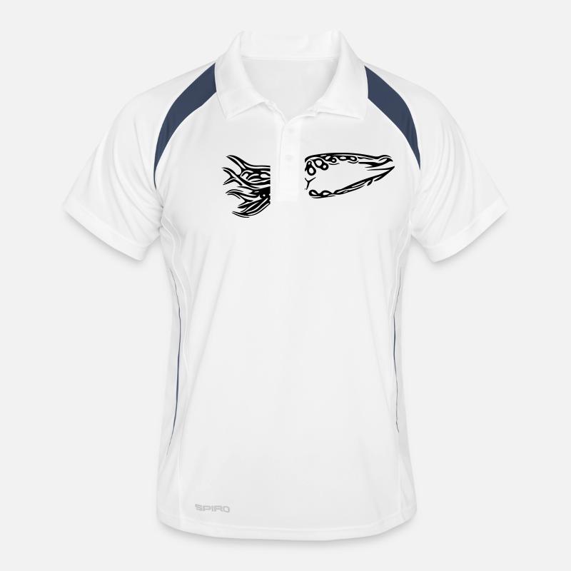 Tintenfisch Männer Polo atmungsaktiv