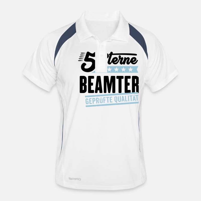 5Sterne Beamter Männer Polo atmungsaktiv