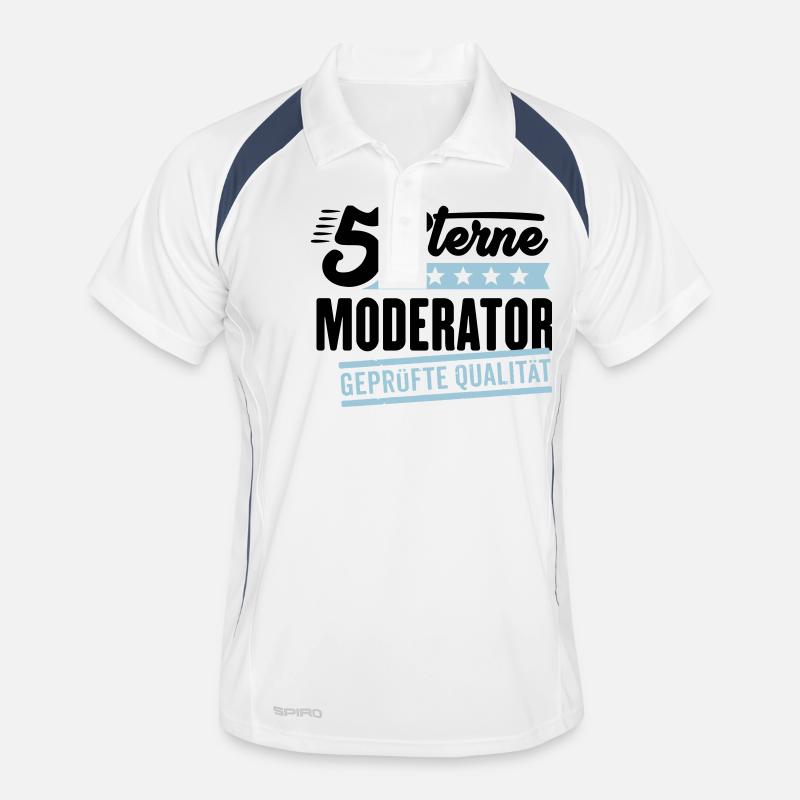 5Sterne Moderator Männer Polo atmungsaktiv