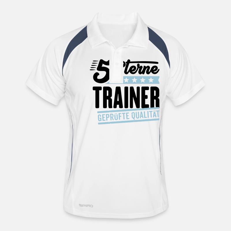 5Sterne Trainer Männer Polo atmungsaktiv