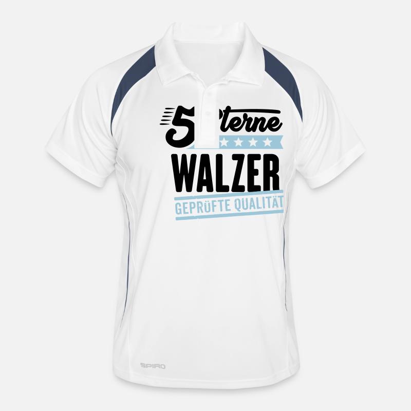 5Sterne Walzer Männer Polo atmungsaktiv