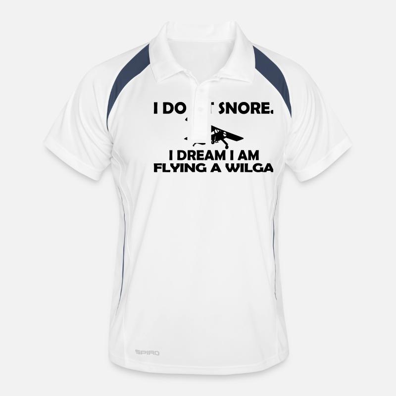 Pilots do not snore - gift Men's Polo breathable