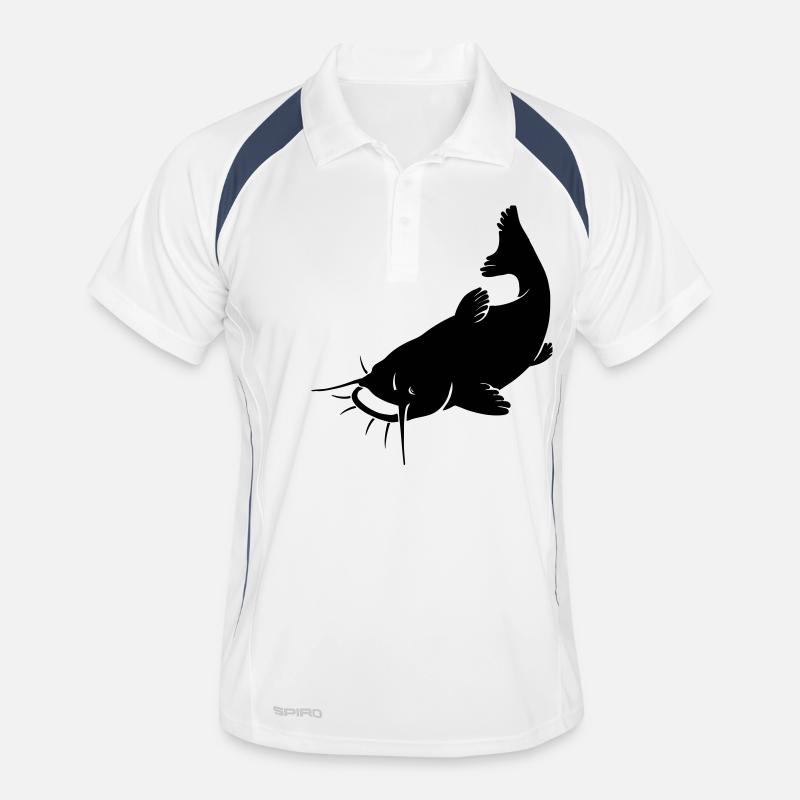 Catfish Silhouette Men's Polo breathable