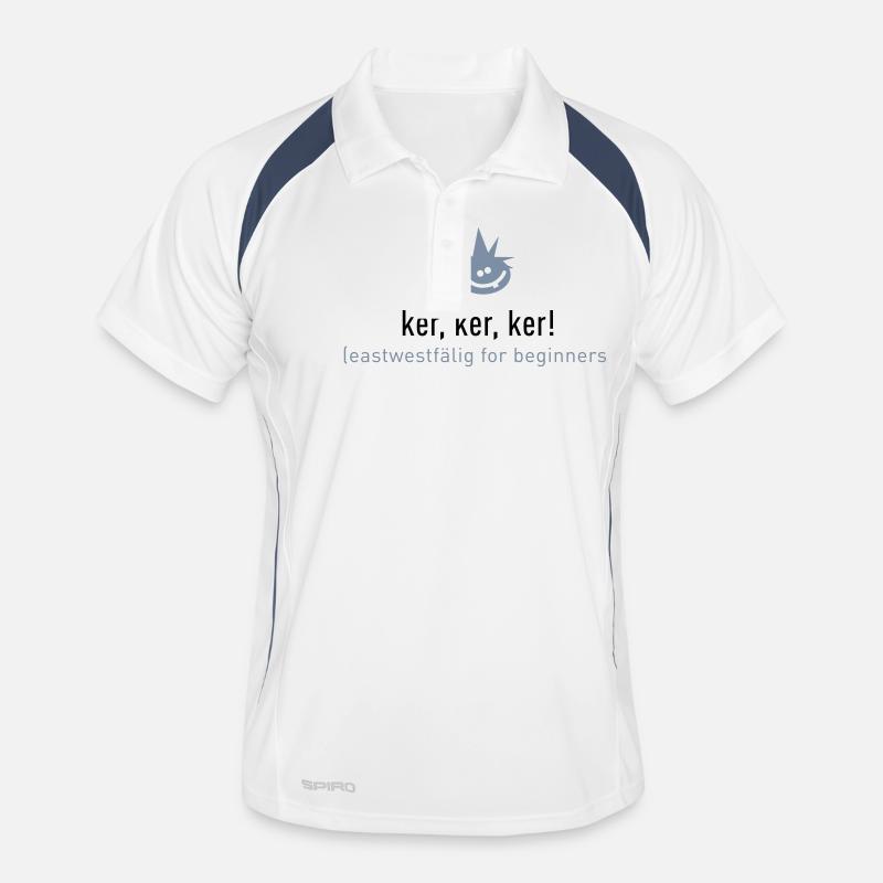 ker, ker, ker Men's Polo breathable