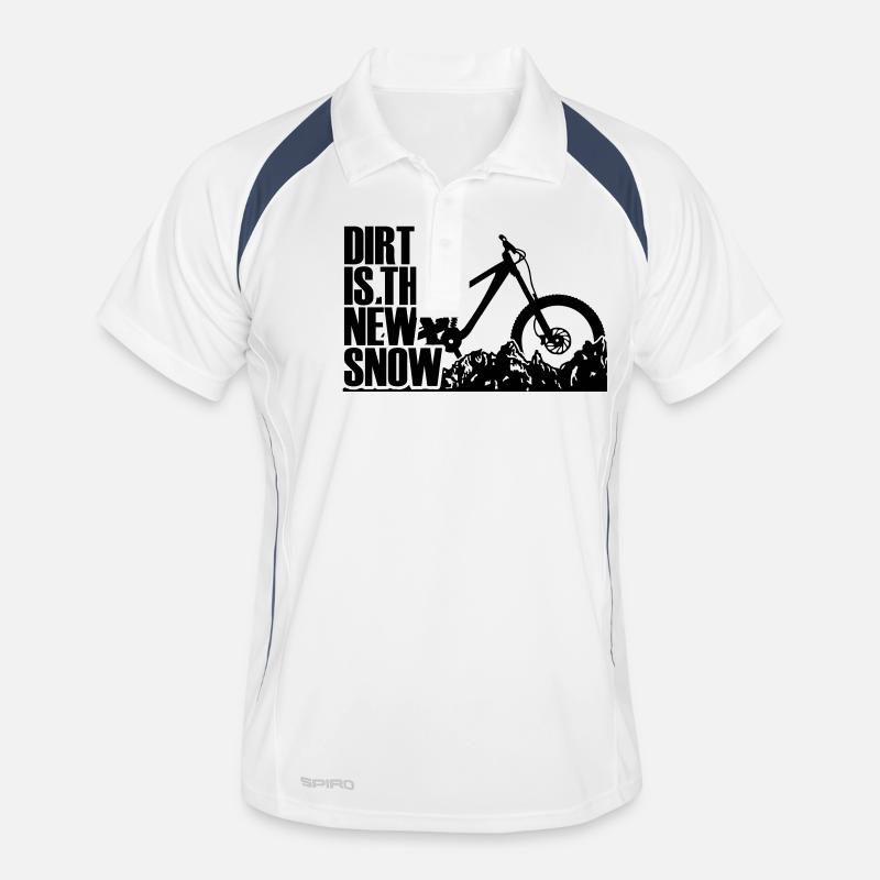 alpes downhill vtt Polo respirant Homme