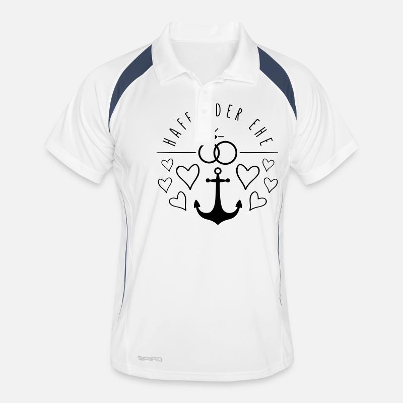 hafen der ehe herzen liebe Männer Polo atmungsaktiv