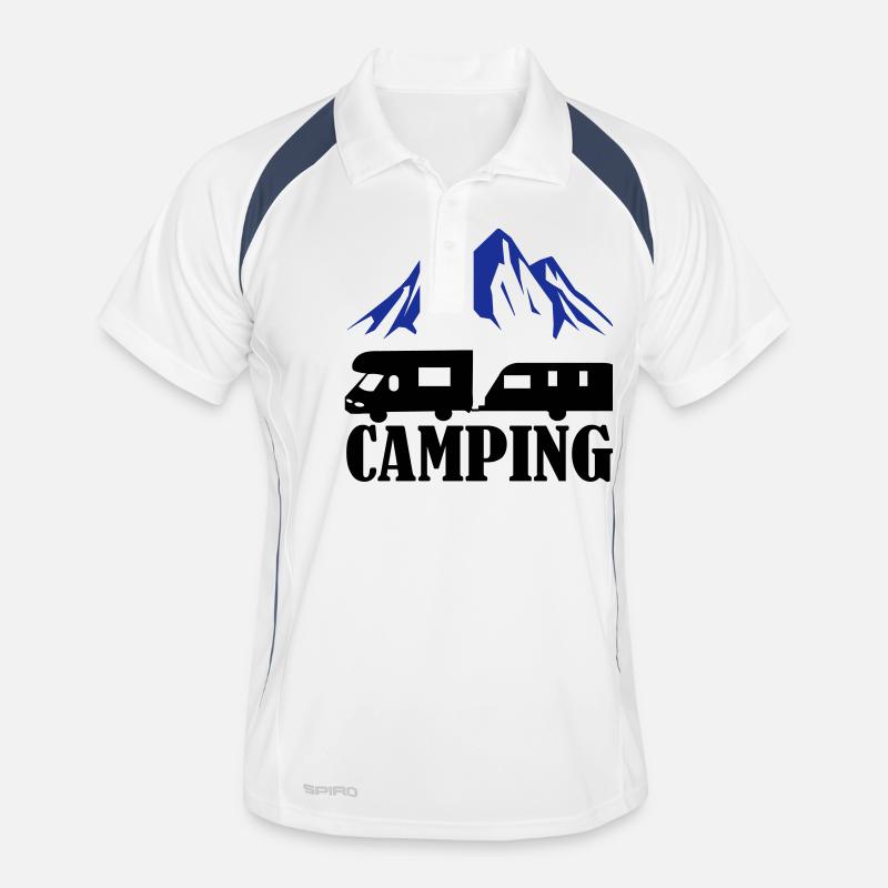 Camping Men's Polo breathable
