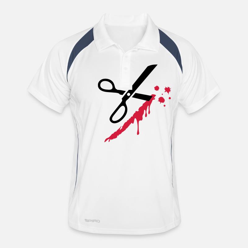 scissors Men's Polo breathable