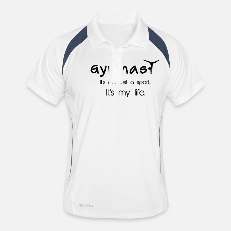 Gymnastic Men's Polo breathable