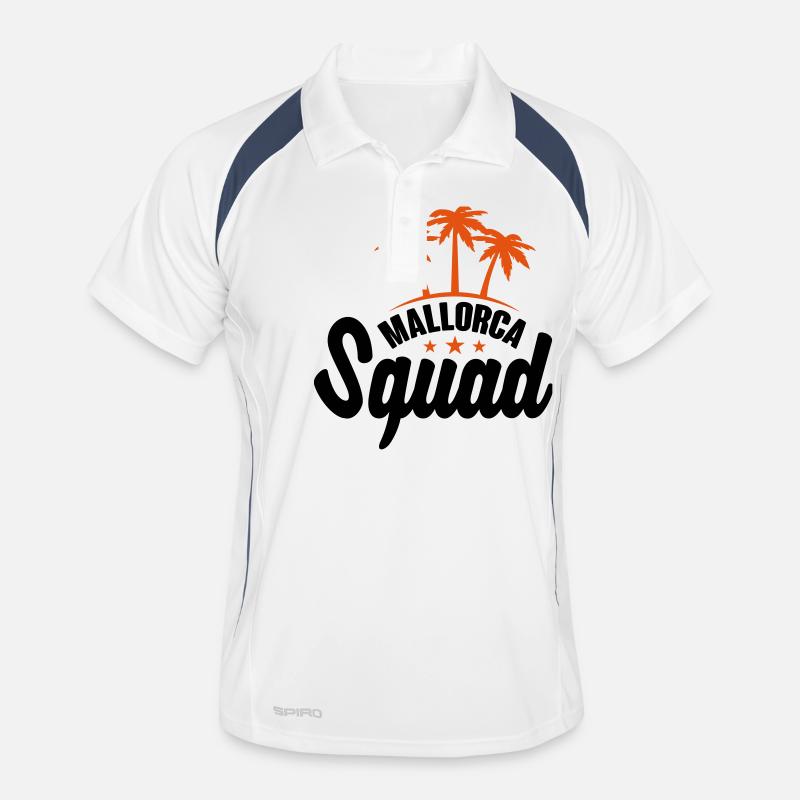 Mallorca Squad Männer Polo atmungsaktiv