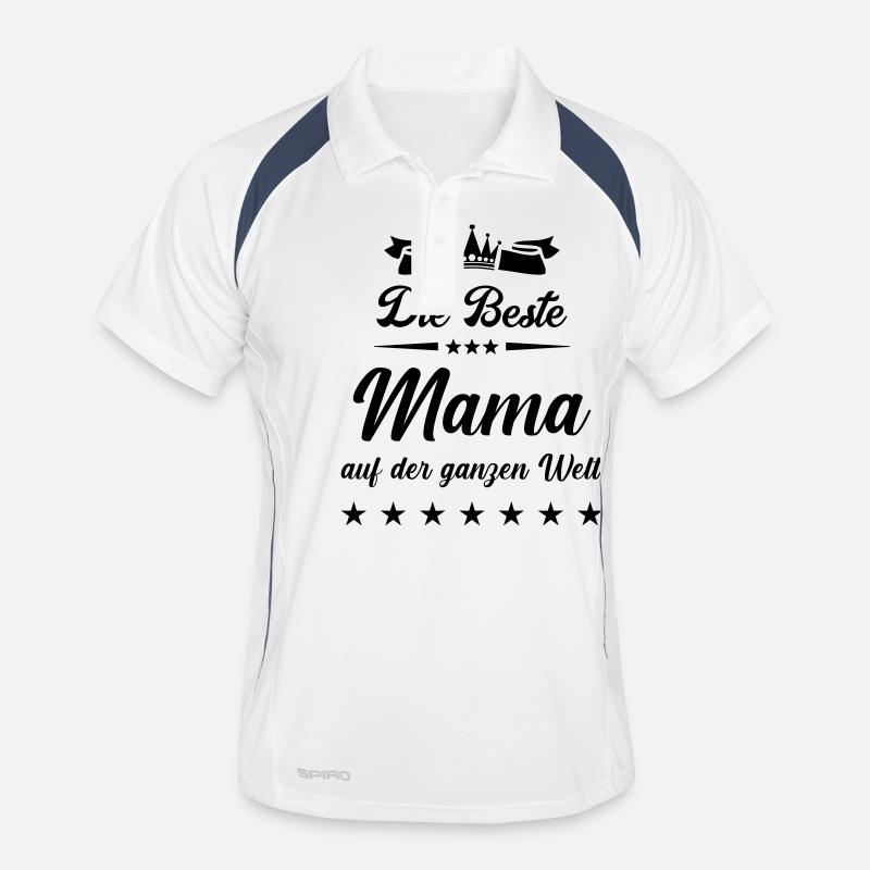 beste mama auf der welt 1 Männer Polo atmungsaktiv