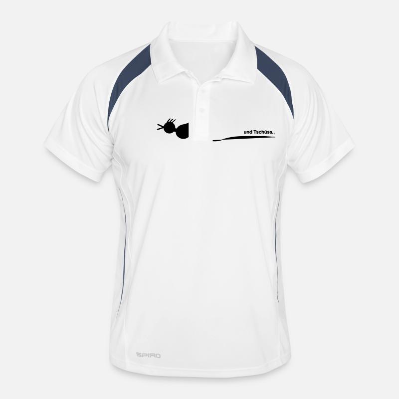 UND TSCHÜSS... Männer Polo atmungsaktiv