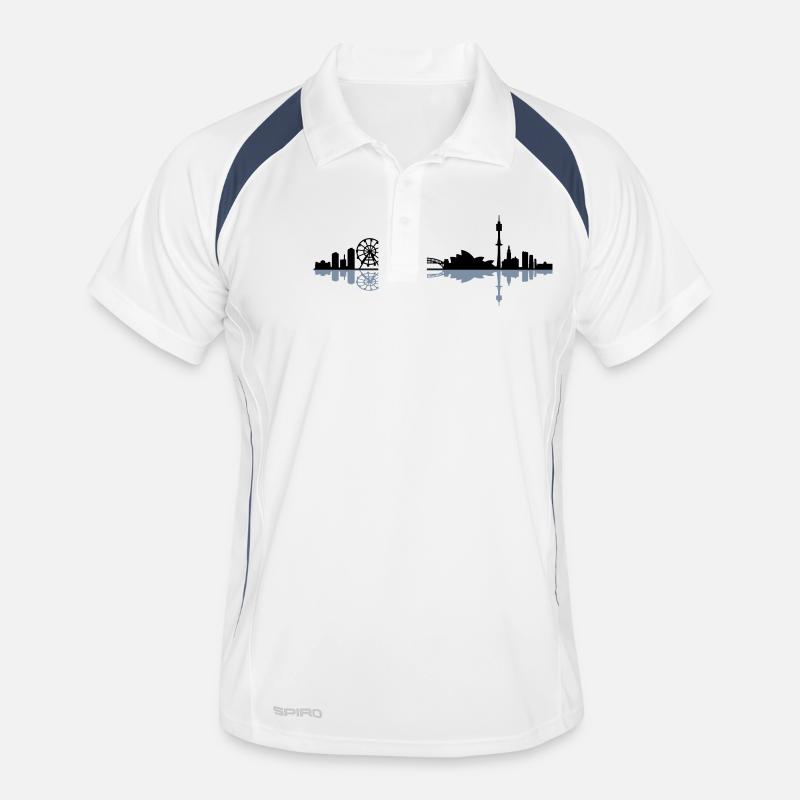 Skyline - Sydney Männer Polo atmungsaktiv
