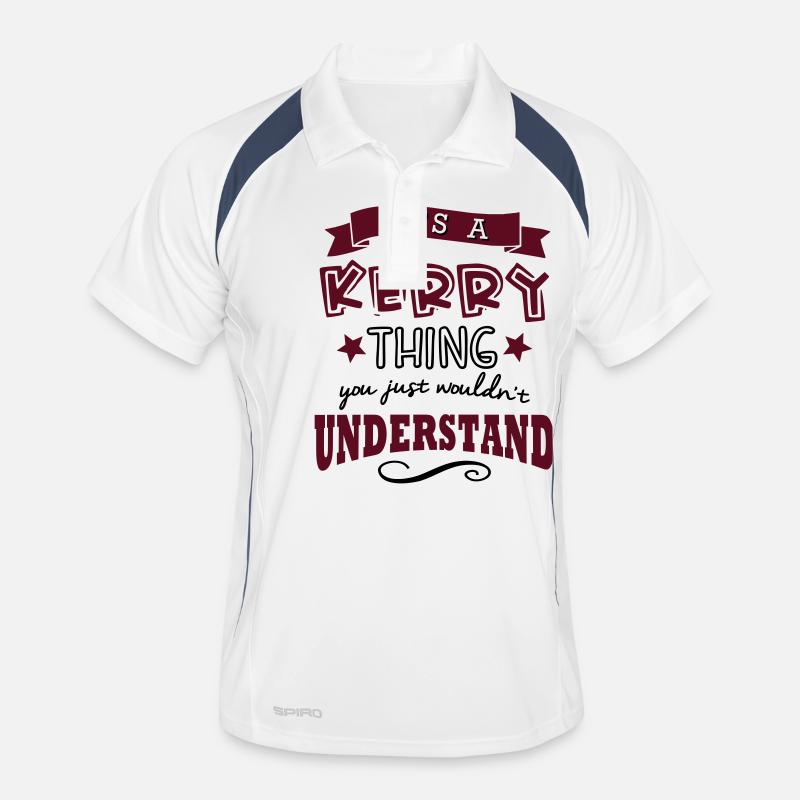 its a kerry name forename thing Men's Polo breathable