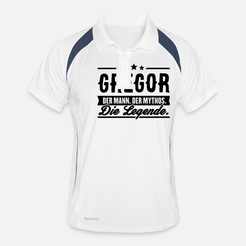 Man Myth Legend Gregor Polo respirant Homme