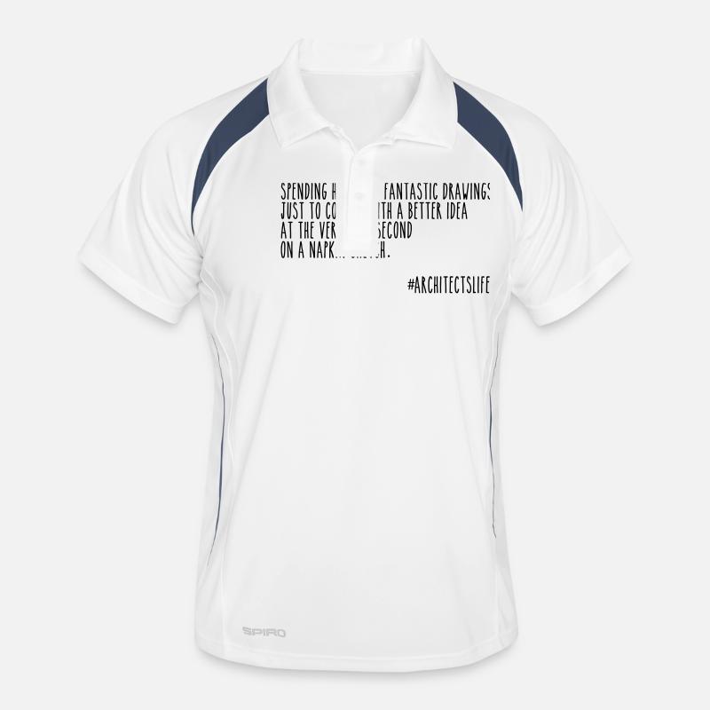 Architects and napkins Männer Polo atmungsaktiv