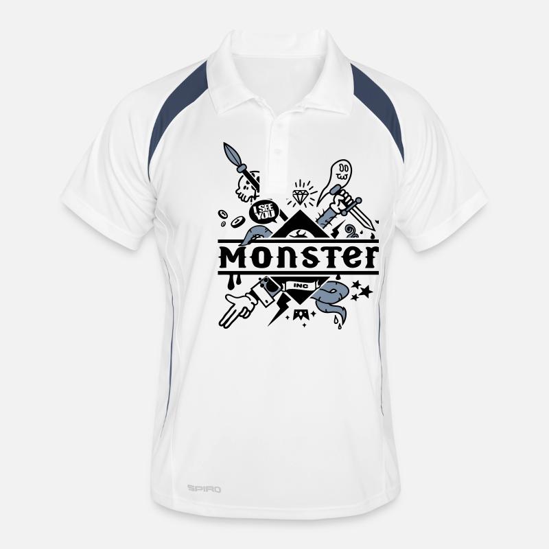 monster Men's Polo breathable