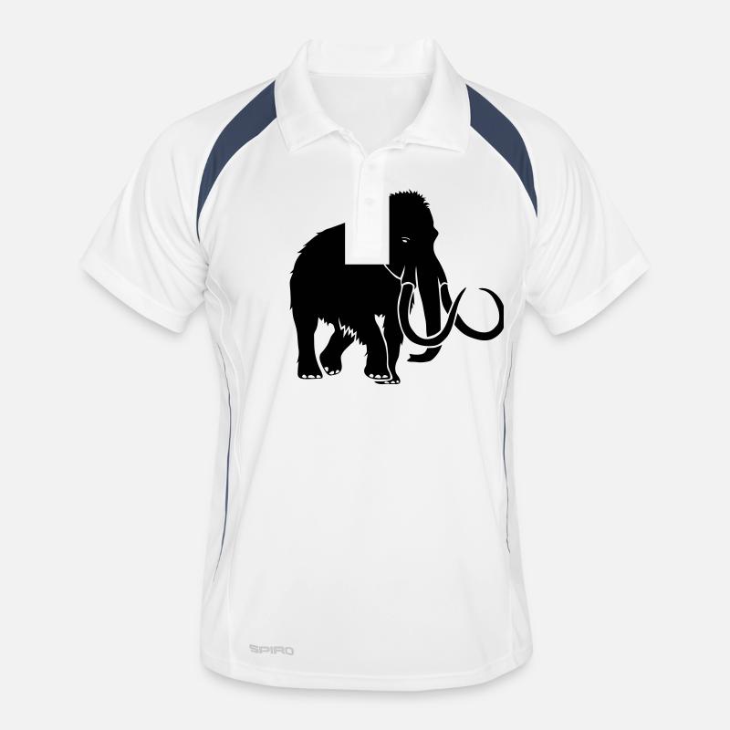 mammouth éléphant âge de pierre Polo respirant Homme